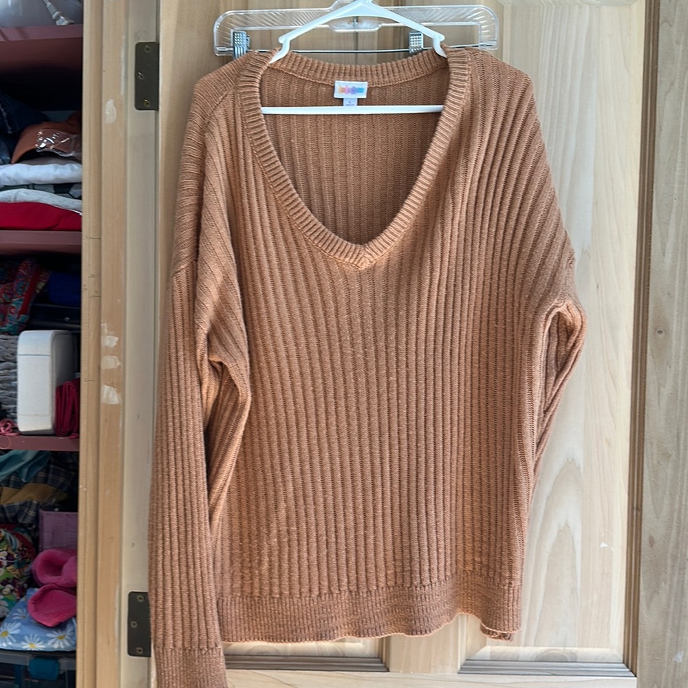 Brown sweater from LuLaRoe